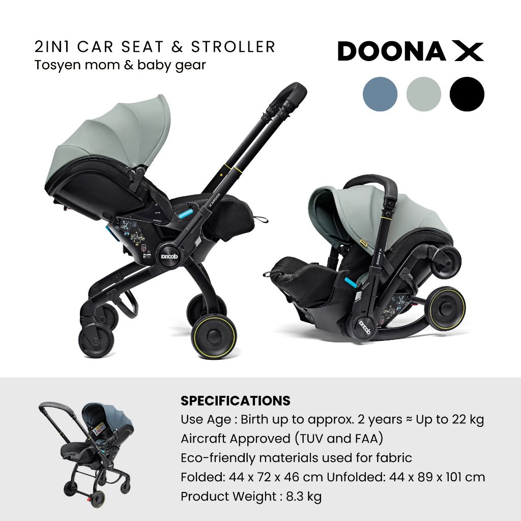 Doona Car Airplane Stroller Car Seat Jual Doona X 2in1 Car Seat