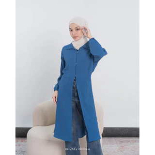 Orimoza Tunik Outer Crinkle Lengan Karet  Ayrin
