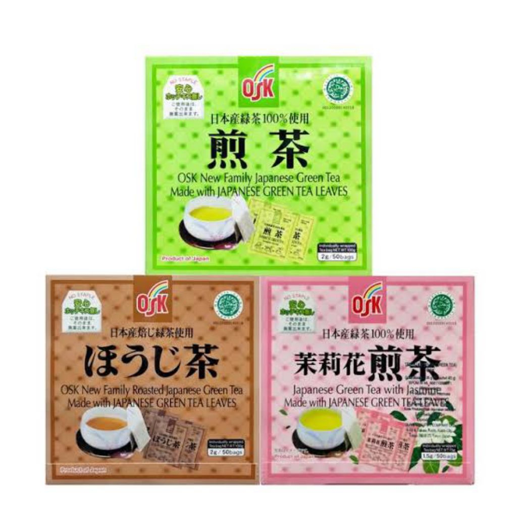 Jual OSK JAPANESE GREEN TEA 50'S X 2G | Shopee Indonesia