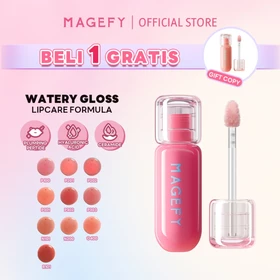 MAGEFY Moisturizing Lip Tint Lip Gloss Long Lasting Lip Gloss Tahan Air Lipstik Lipstick MF L03