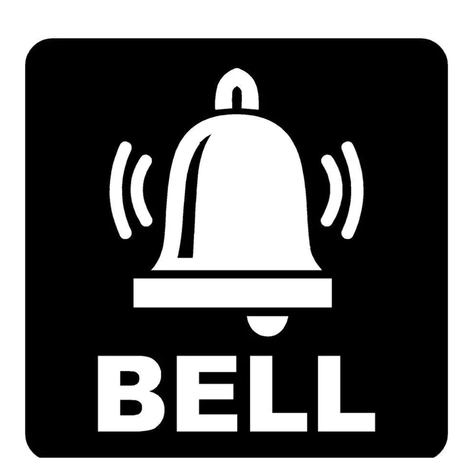 Jual STIKER PETUNJUK BELL HITAM UKURAN 7X7 CM ANTI AIR | Shopee Indonesia