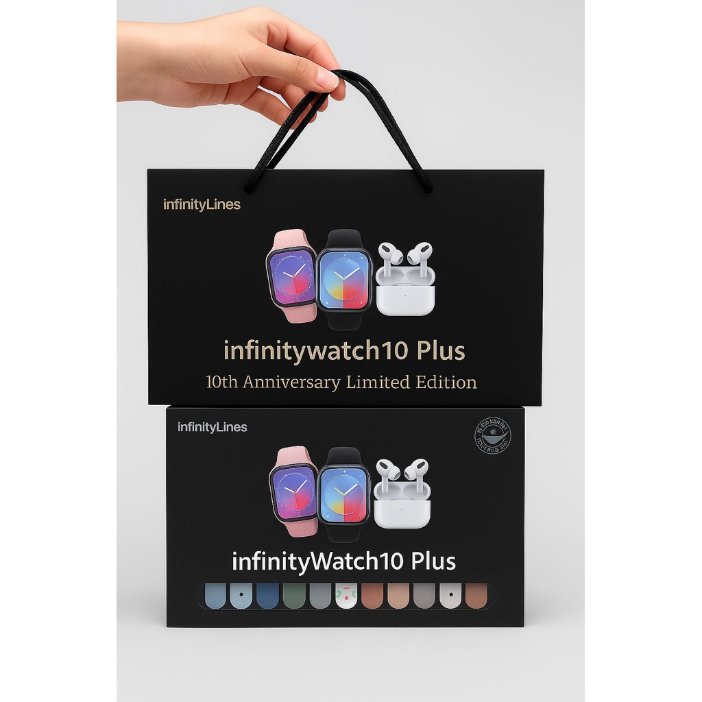 Jual Infinity Watch 10 Smart Watch 10 Plus 8 Tali | Shopee Indonesia