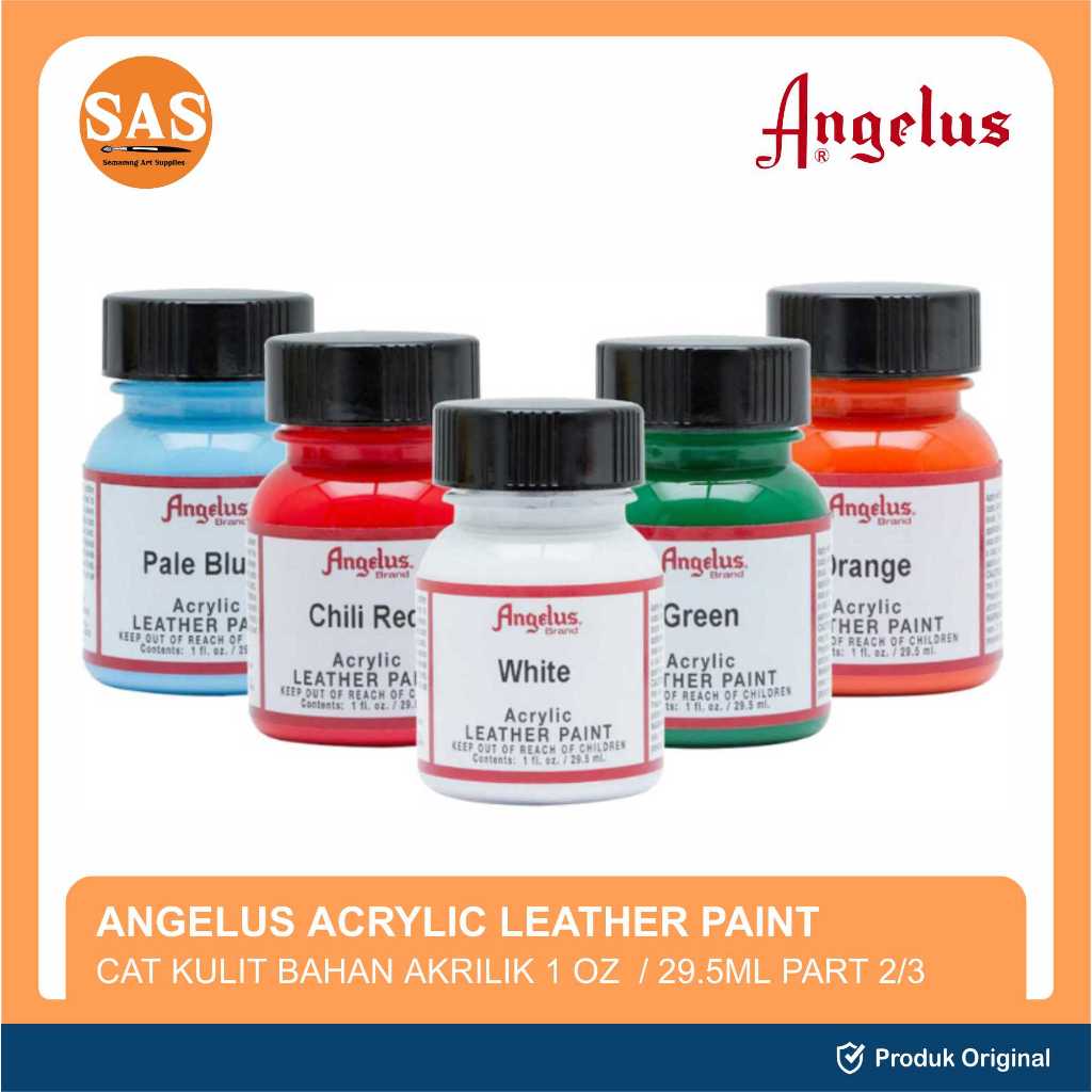 Jual Angelus - Acrylic Leather Paint - Cat Sepatu Kulit - Cat Akrilik ...