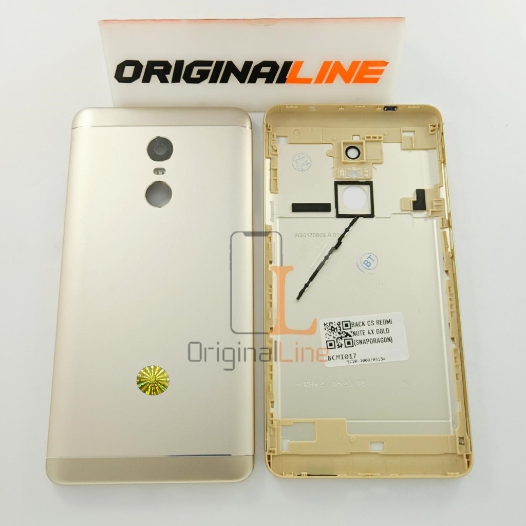 BACK CASING XIAOMI REDMI NOTE 4X NOTE SNAPDRAGON QUALCOMM BACKDOOR  TUTUP BELAKANG