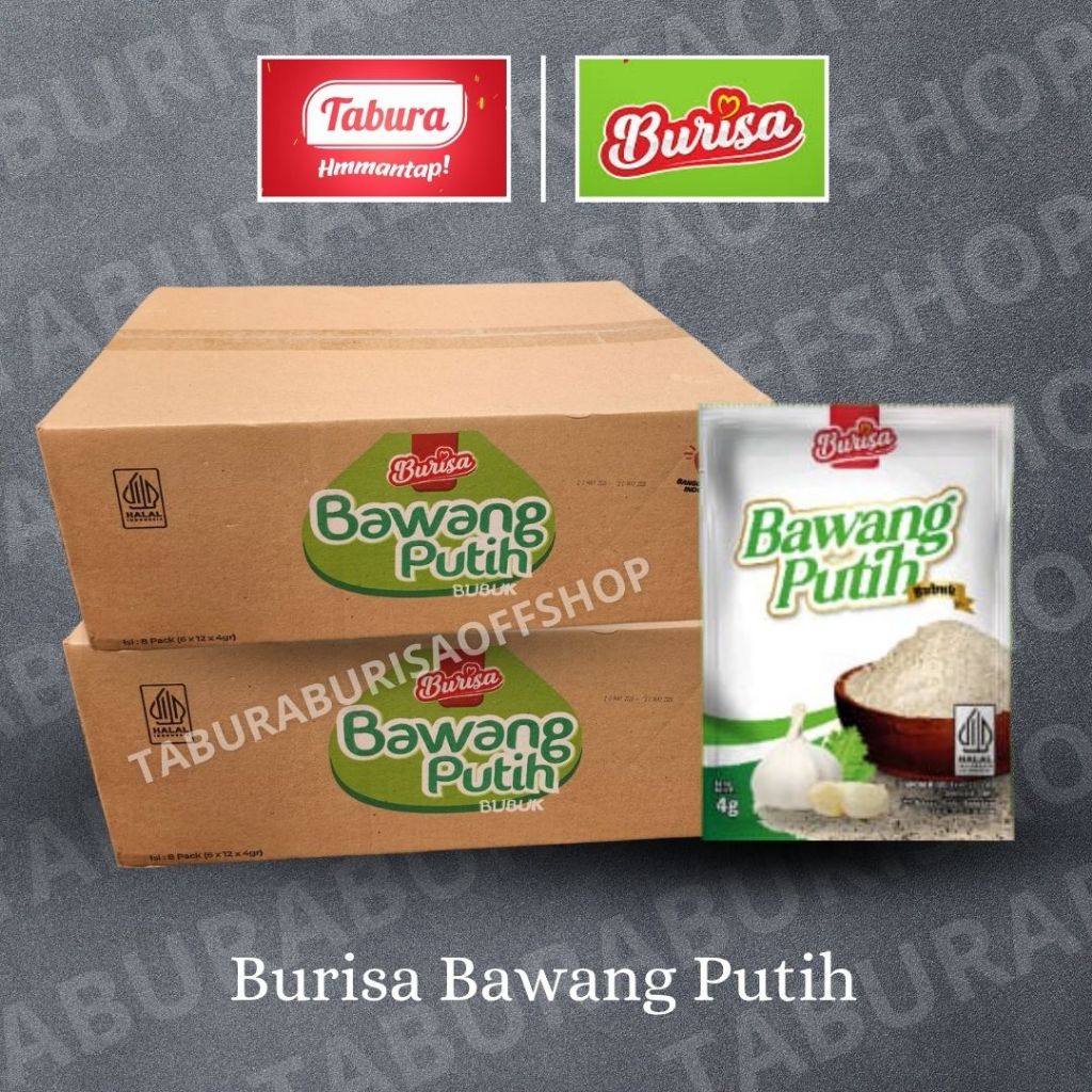 Jual BURISA Bawang Putih Bubuk (DOS-CARTON) | Shopee Indonesia