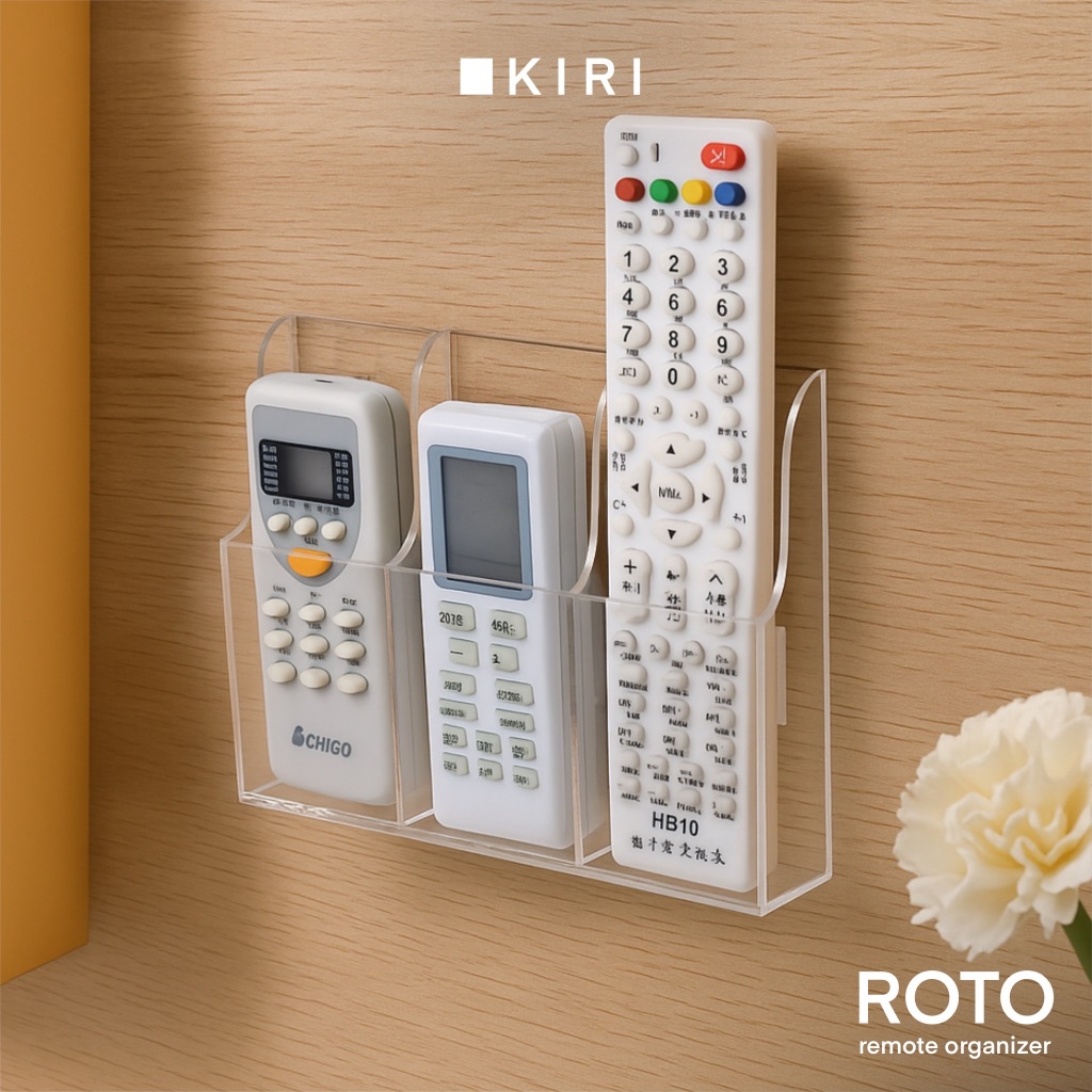 Jual Tempat Penyimpanan Remote AC | Stand Remote | Tempat Remote TV 3 ...