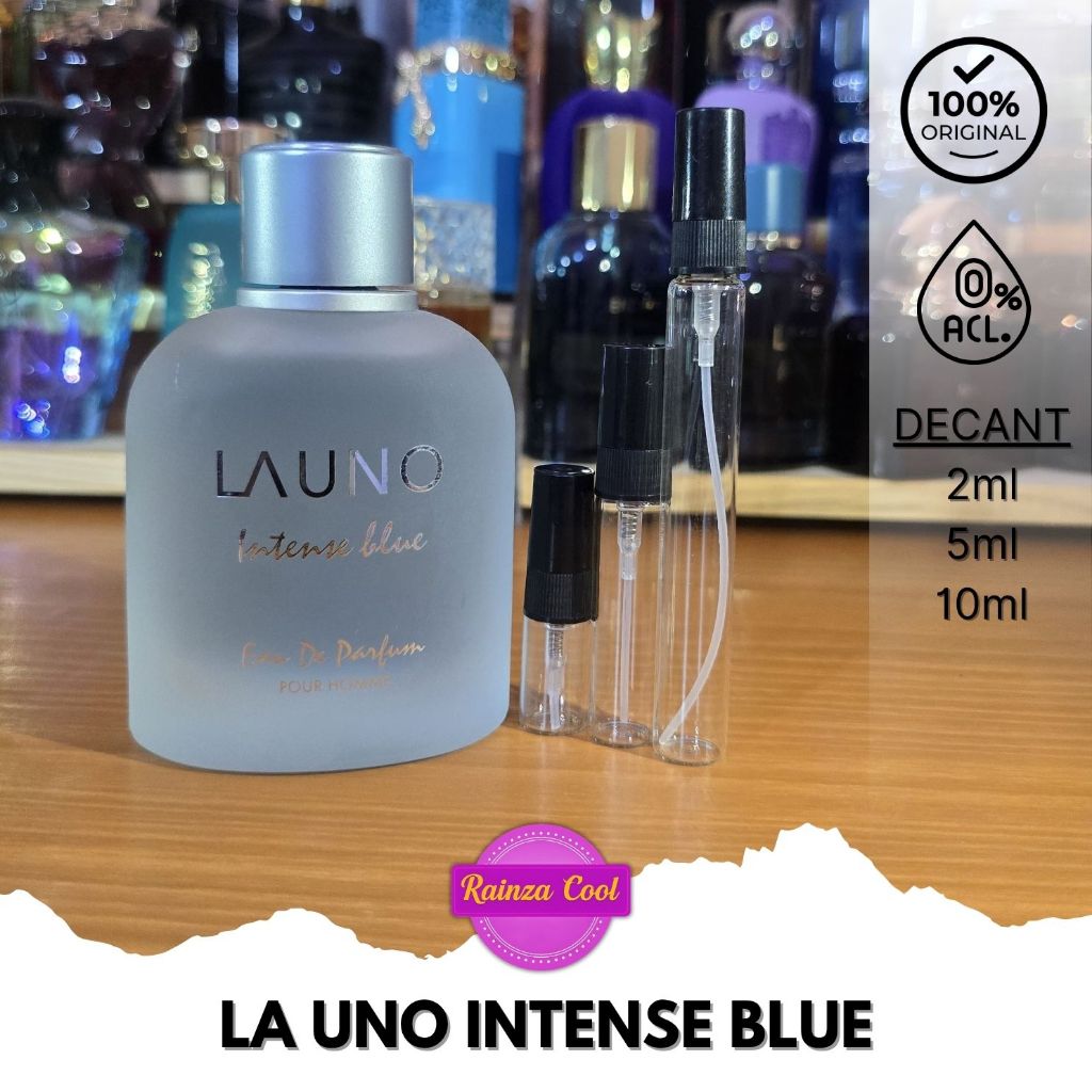 Jual Decant Parfum LA UNO Intense Blue For Men | Shopee Indonesia