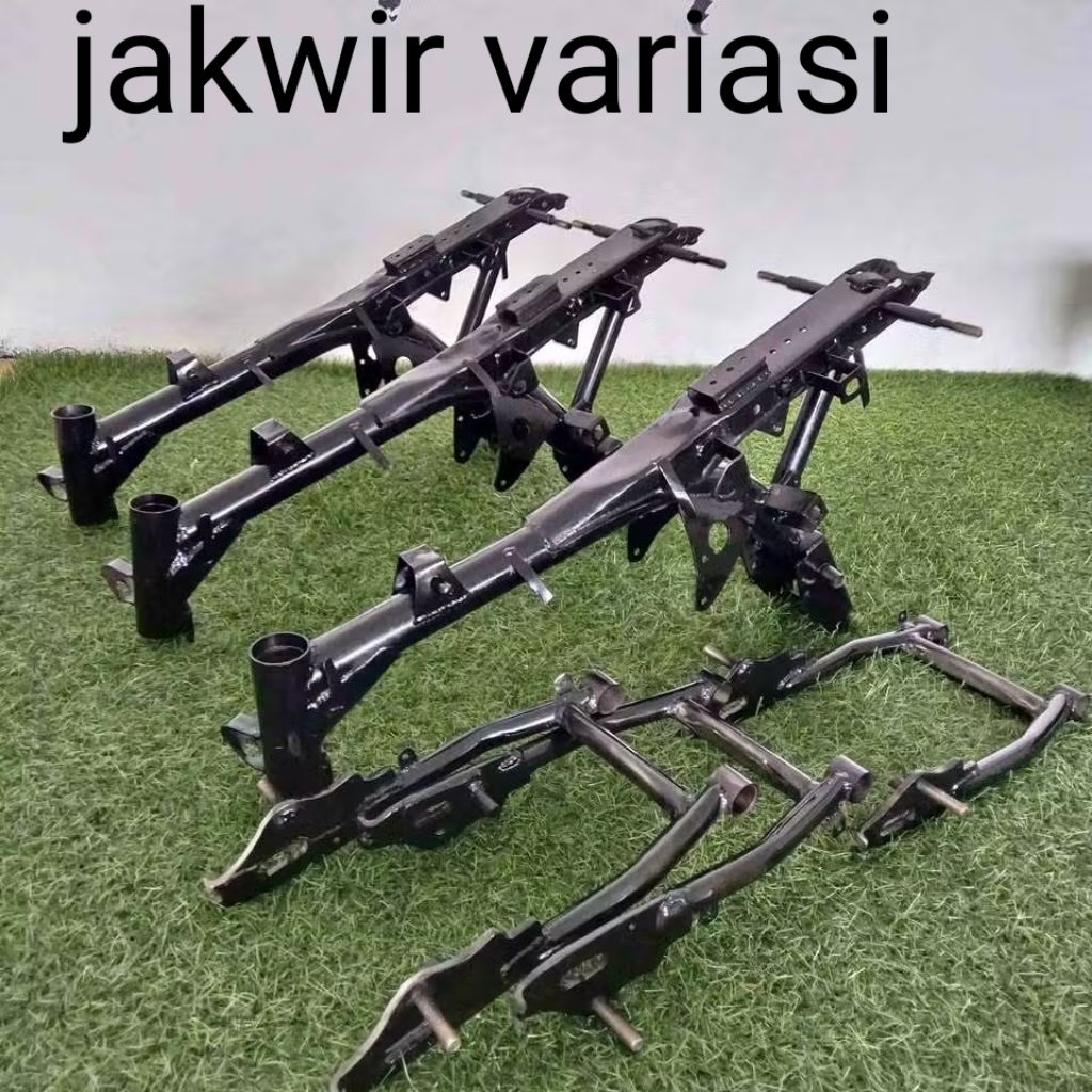 Jual Rangka Motor Honda Monkey Hitam besi pipa tebal | Shopee Indonesia