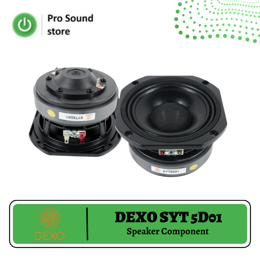 Jual Speaker DEXO SYT5D01 5 Inch / Speaker DEXO SYT5D01 5 IN / Speaker ...