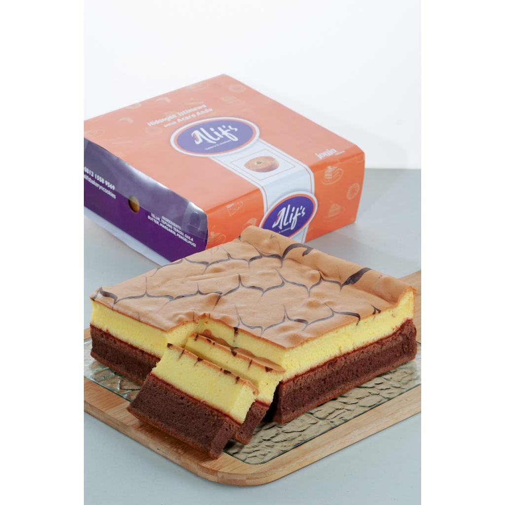 Jual ALIF'S RED VELVET COKELAT / CAKE MANDARIN | Shopee Indonesia