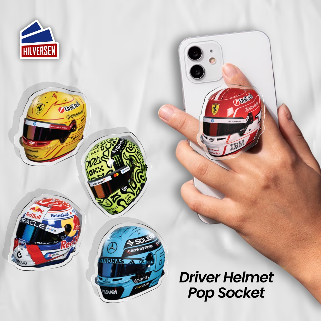 Jual Charming F1 Helmet Pop Socket Phone Holder - Pre Order by ...