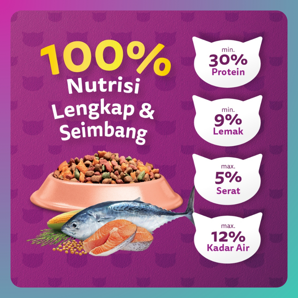 Jual whiskas repack junior ocean fish 1,1kg | Shopee Indonesia