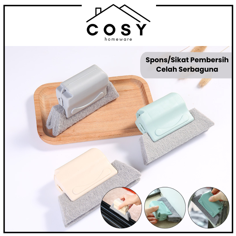 COSY Sikat Pembersih Celah Jendela Sikat Dapur Serbaguna…
