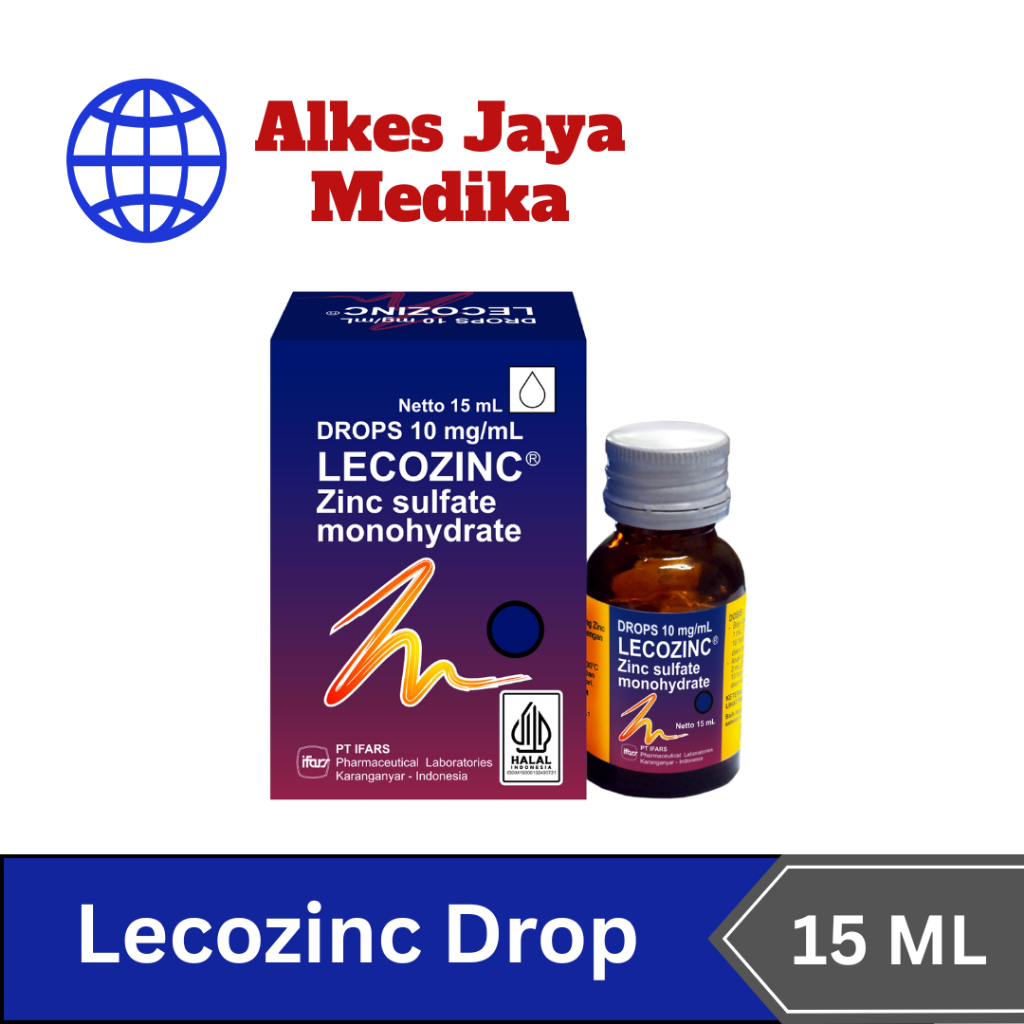 Jual Lecozinc Drops 15ml - Obat Diare Anak | Shopee Indonesia