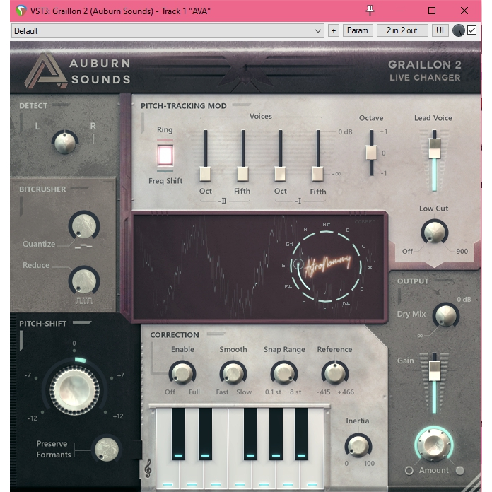 Jual Auburn Sounds - Graillon - vst plugin Graillon: Pengubah Vokal ...