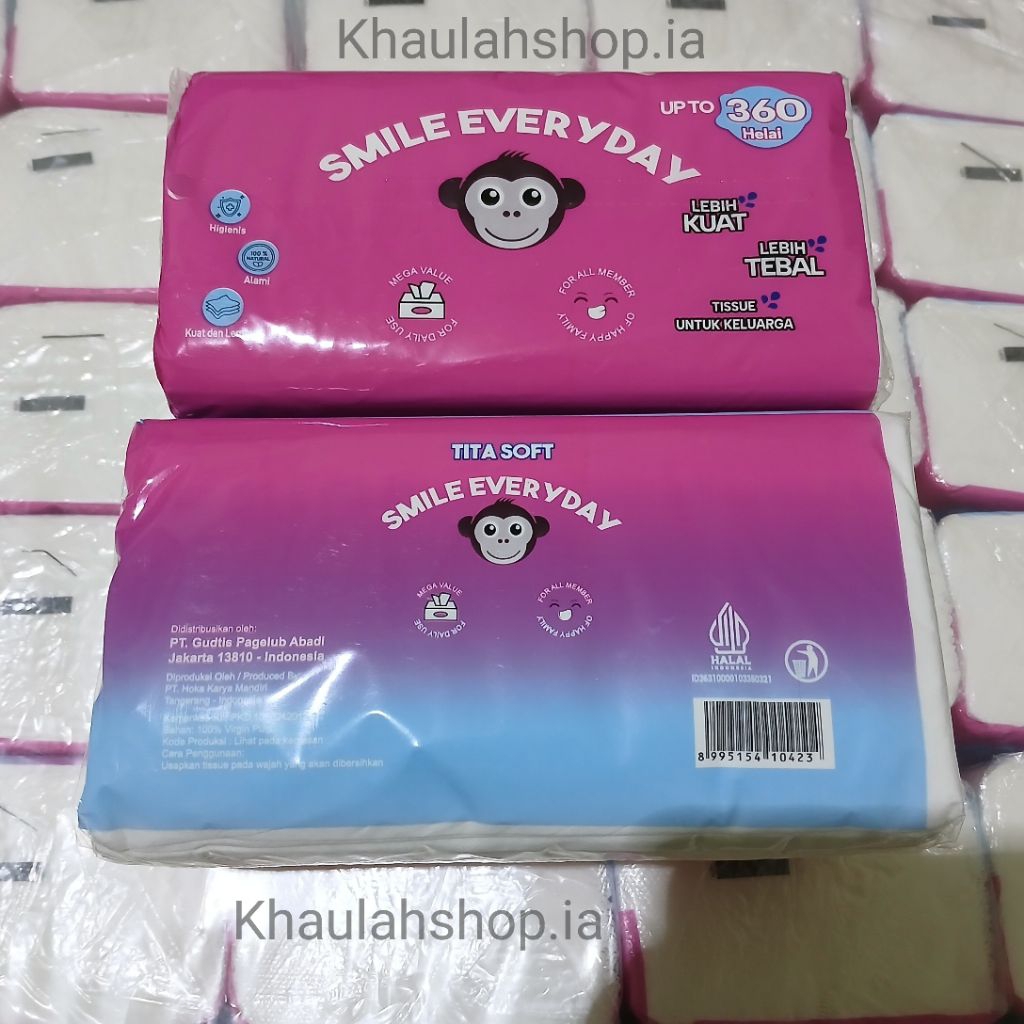 Jual [Paket Hemat 10 Pcs] Tissue Tita Soft 300 Helai 2 Ply | Facial ...
