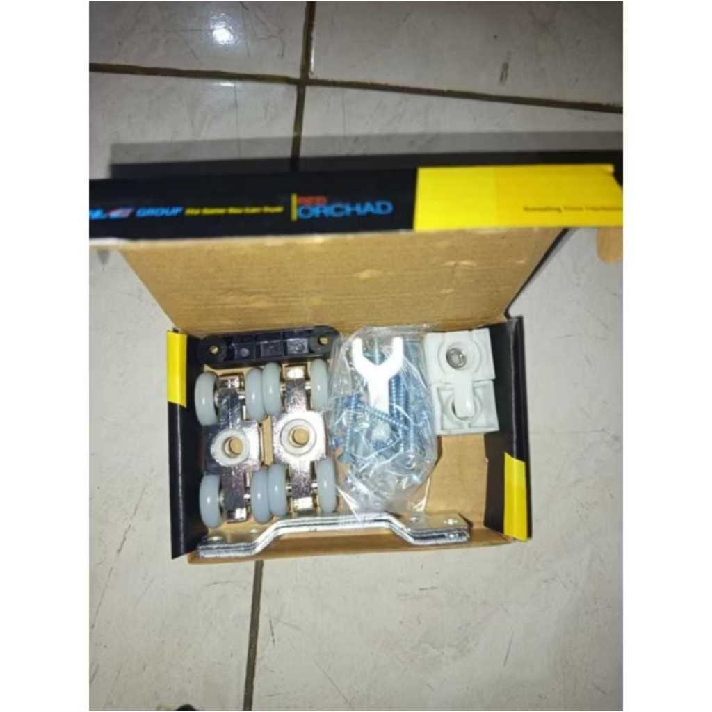 Jual Roda Rell Sliding Gantung / Roda Pintu Sliding | Shopee Indonesia