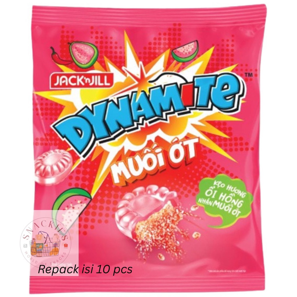 Jual (REPACK) Dynamte Permen Rujak Jambu / Guava Chilii Salt | Shopee ...