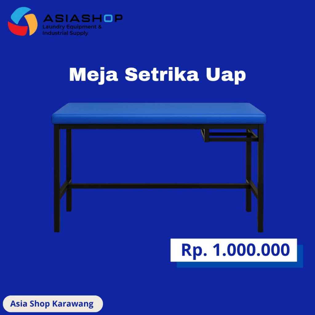 Jual Meja Setrika Uap Laundry Rakitan – Rangka Kuat & Busa Rebonded ...
