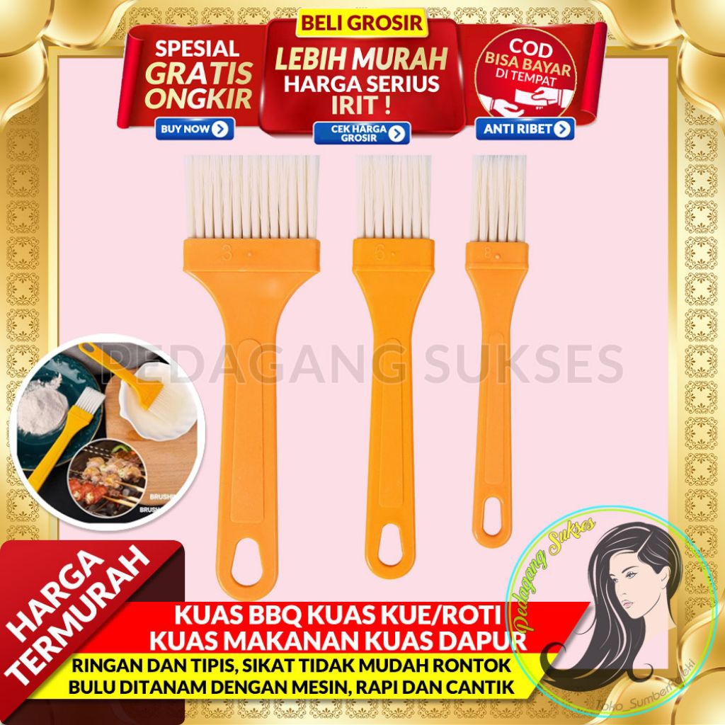 Jual Kuas BBQ Kuas Cat Kuas Kue Kuas Makanan Kuas Dapur Kuas Roti ...