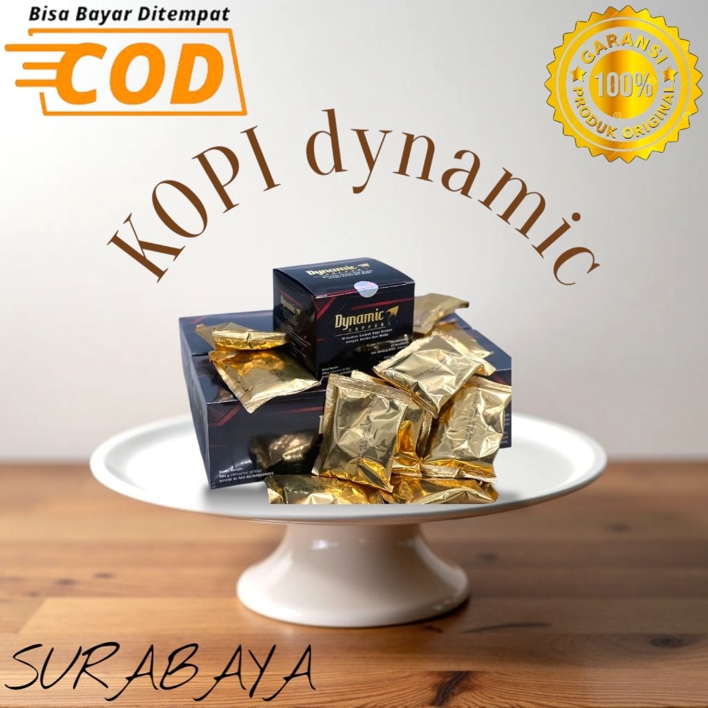 Jual coffe dynamic original 10 sachet | Shopee Indonesia
