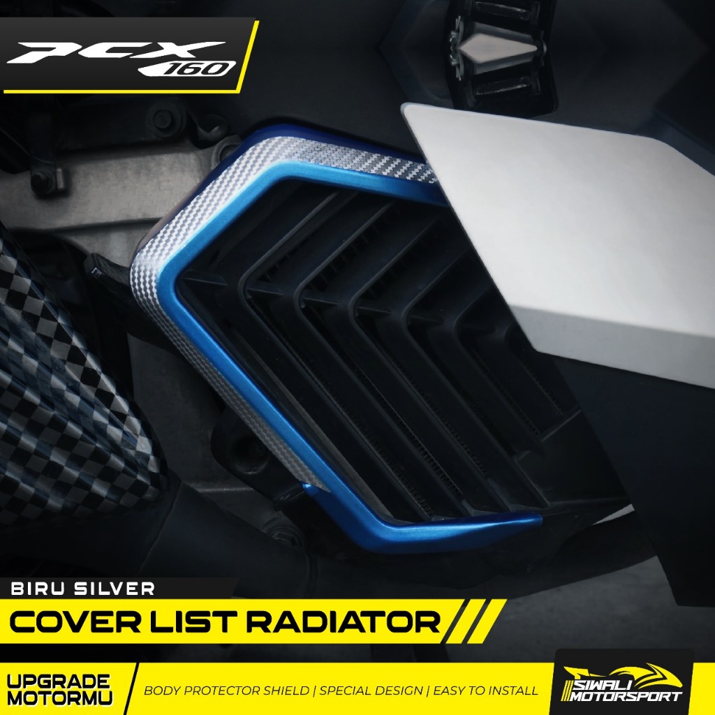 Jual List Radiator Cover Pcx 160 2021- 2025 Bahan ABS WTF Keren ...