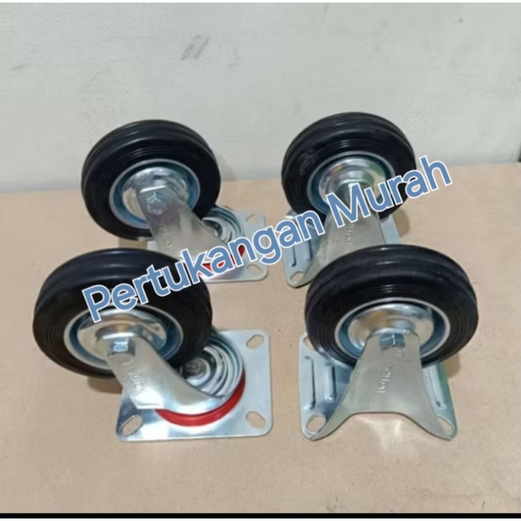 Jual Roda Karet Set 3