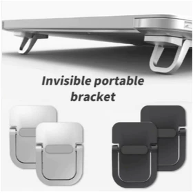Holder Laptop Stand 2 PCS Tablet Penyangga Portable Mini Aluminum Cooling Pad Stand Penyangga