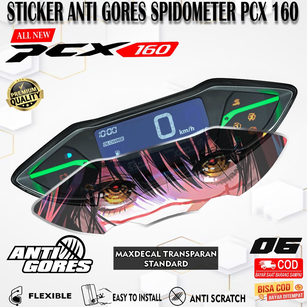 Jual STICKER ANTI GORES SPEEDOMETER PCX 160 - STICKER PELINDUNG ...
