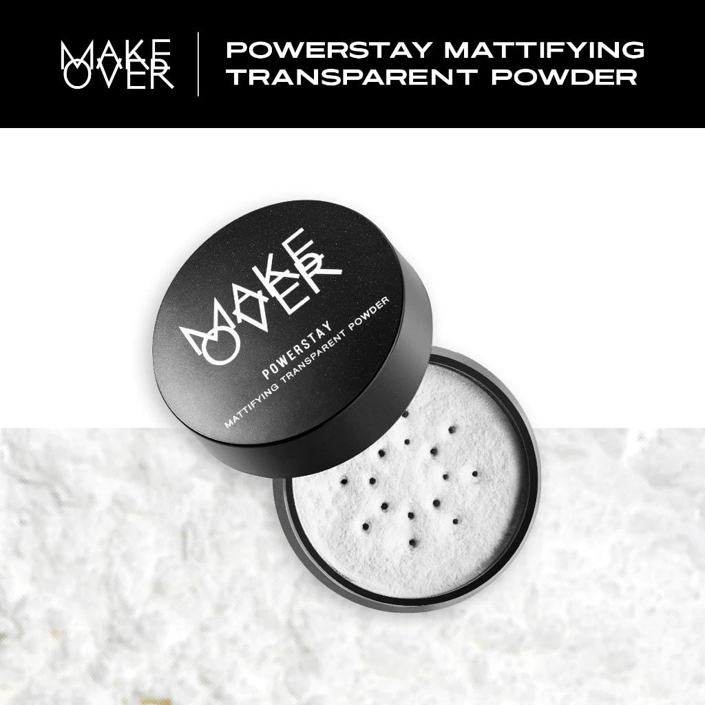 Jual Make Over Powerstay Mattifying Transparent Powder 11 Gr / Setting ...