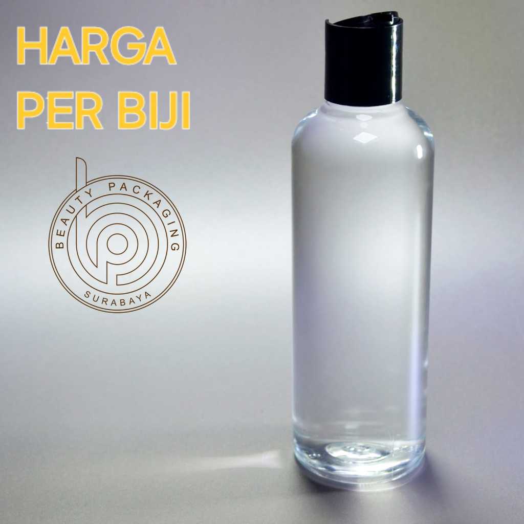Jual Botol 250ml BR Bening Tutup Presstop | Botol Plastik Serbaguna ...