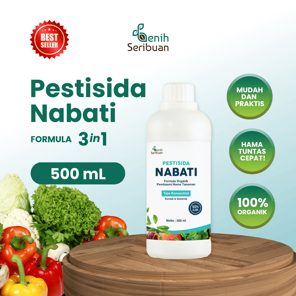 Jual Pestisida Nabati 500 mL - Formula Organik Tipe Konsentrat Solusi ...