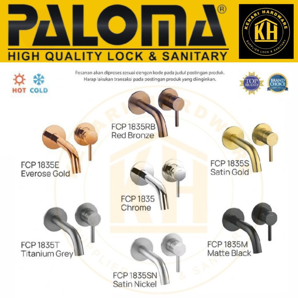 Jual PALOMA FCP 1835 1835E 1835M 1835S 1835T 1835SN 1835RB KERAN ...