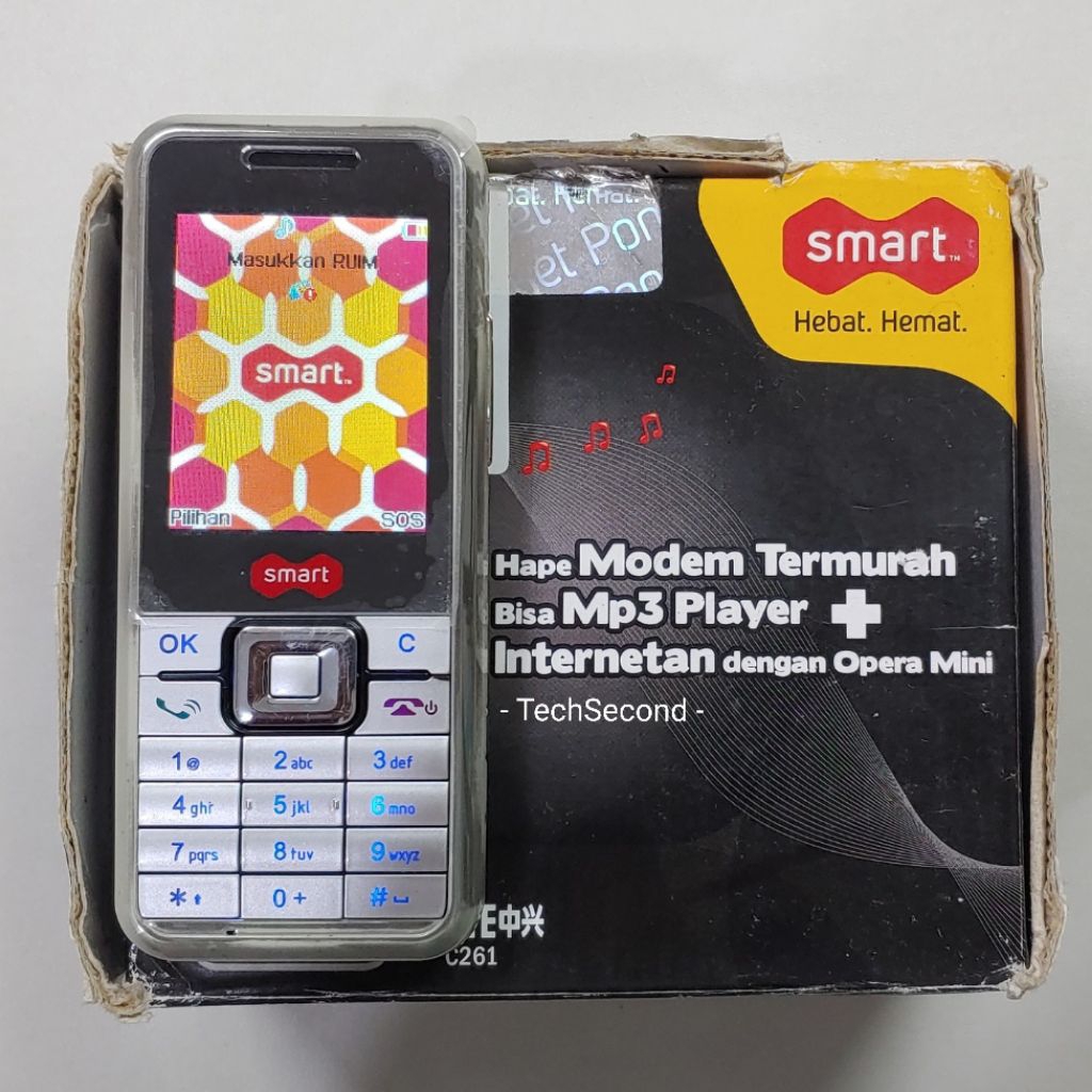 Jual HP SMART ZTE C261 FULLSET MURAH | Shopee Indonesia