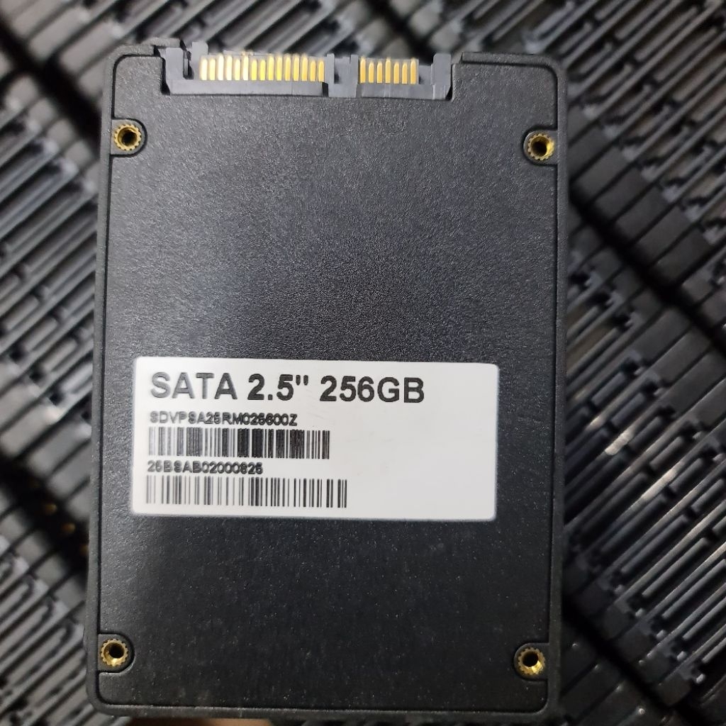 Jual OBRAL MURAH SSD 256GB 2.5 inch SATA SENTINEL 100% MULUS | Shopee ...