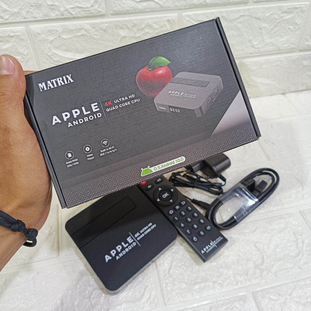 Jual Matrix Apple Android TV Box | STB Android Box | Shopee Indonesia