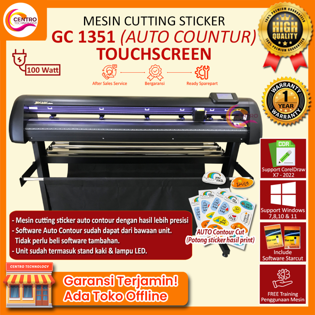 Jual Mesin Cutting Sticker Jinka GC 1351 / Jinka GC CAM 1351 / Jinka GC ...