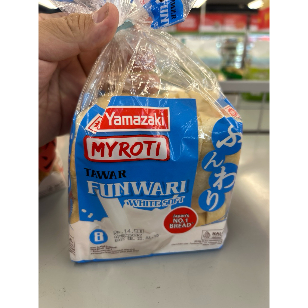 Jual MYRoti TAWAR funwari white soft 380gr | Shopee Indonesia