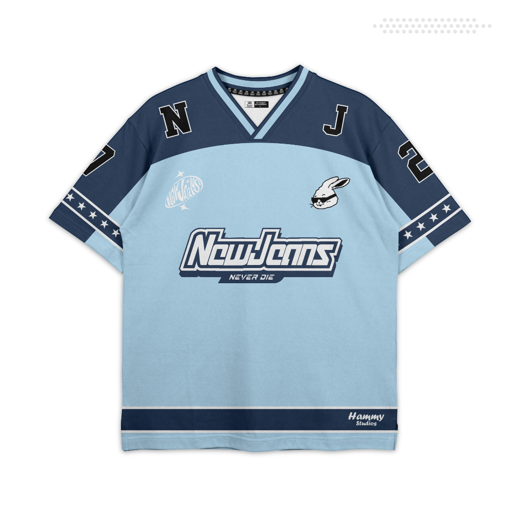 Jual New Jeans Bunnies jersey 1 (READY STOCK) / jersey kpop /Jersey ...