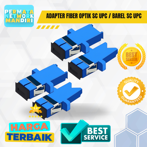 Jual Adapter fiber optik SC UPC / Barel Sc UPC | Shopee Indonesia