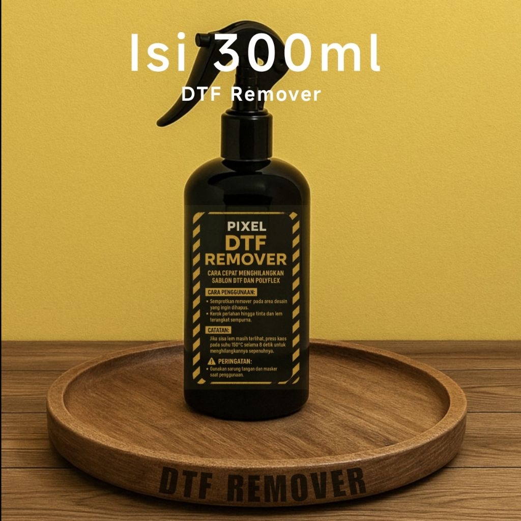 Jual DTF remover untuk menghapus sablon DTF | dtf remover | hapus ...