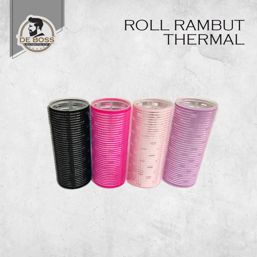 Jual Roll Rambut Thermal Jumbo 10cm Bundling Jepit StainlesAluminium ...