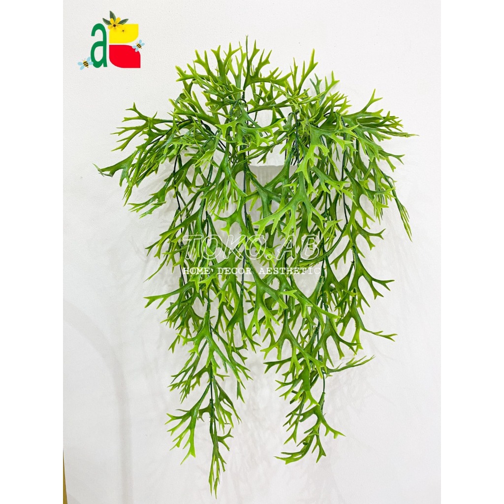 Jual DAUN RAMBAT PAKIS JUNTAI KIJANG B8454 TANDUK RUSA DAUN ARTIFICIAL ...