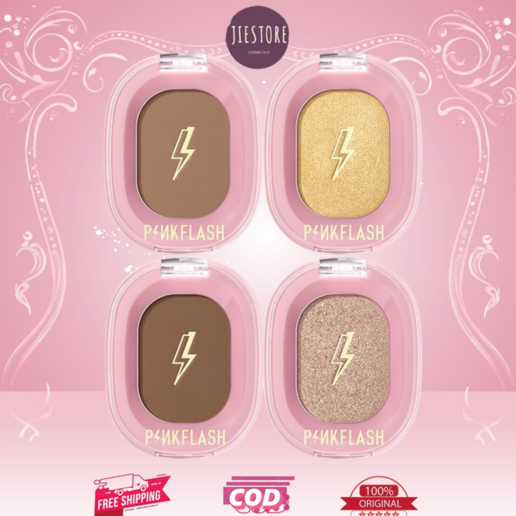 Jual PINKFLASH OhMyShow Highlighter Contour Shimmer Soft Smooth - 4 ...