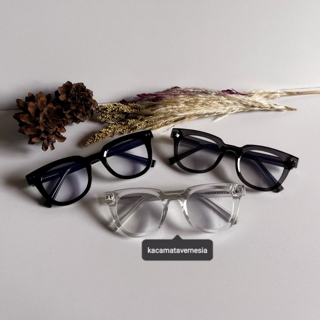 Jual Frame Kacamata Minus Bold Skena Model Kotak Vernesia 2120 | Shopee ...