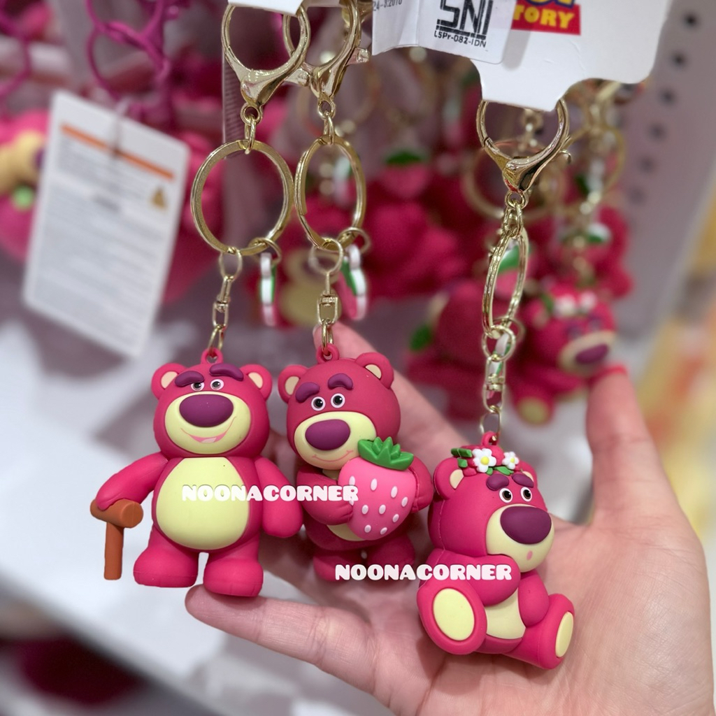 Jual Miniso x Disney ‼️ Keychain / Gantungan Kunci / Bag Charm Lotso ...