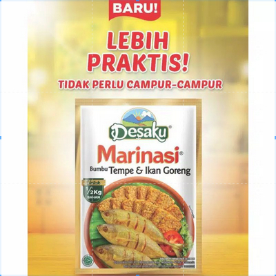 Jual BUMBU DESAKU MARINASI SACHET BUMBU TEMPE IKAN AYAM GORENG