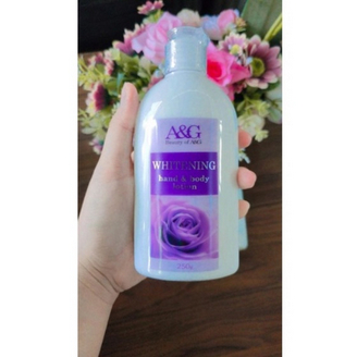 Jual Hand and body LOTION A&G / MUSK handbody whitening Botol Oval ...