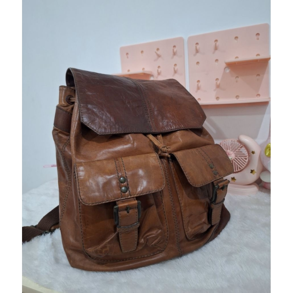 Jual Tas Ransel Serut F0ss1L Vintage | Shopee Indonesia
