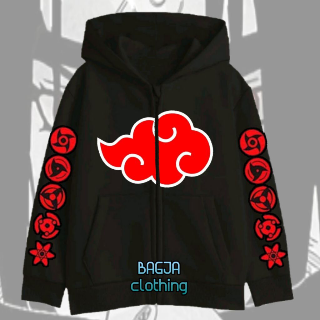 Jual Jaket hoodie Zipper Resleting anak laki-laki anime Naruto ...